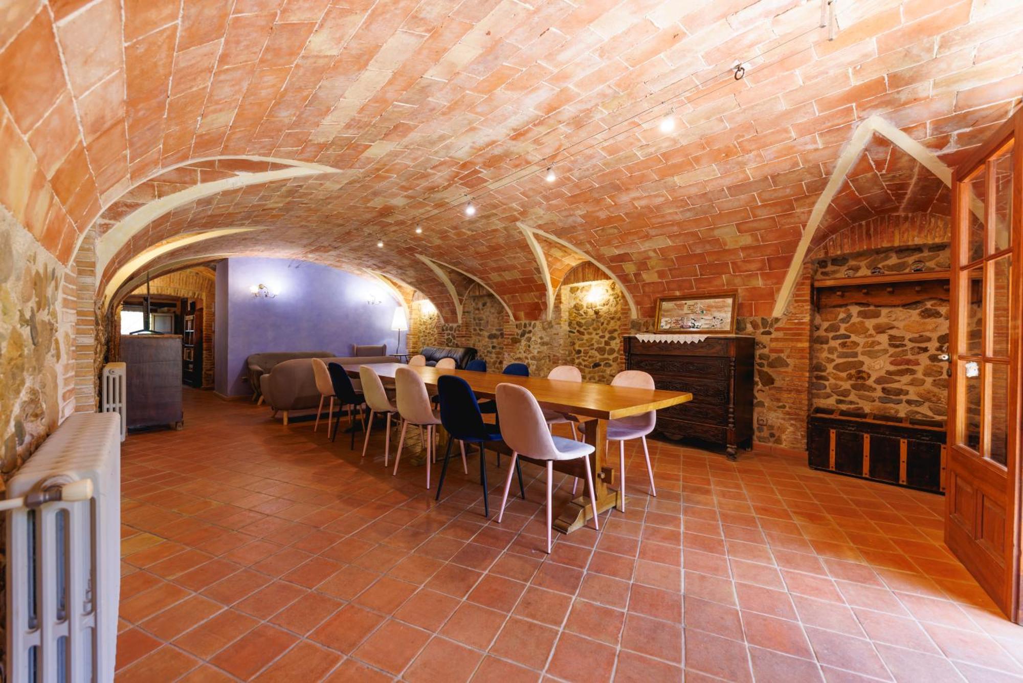 لا بيسبال Turisme Rural - Mas Vila - Monells المظهر الخارجي الصورة