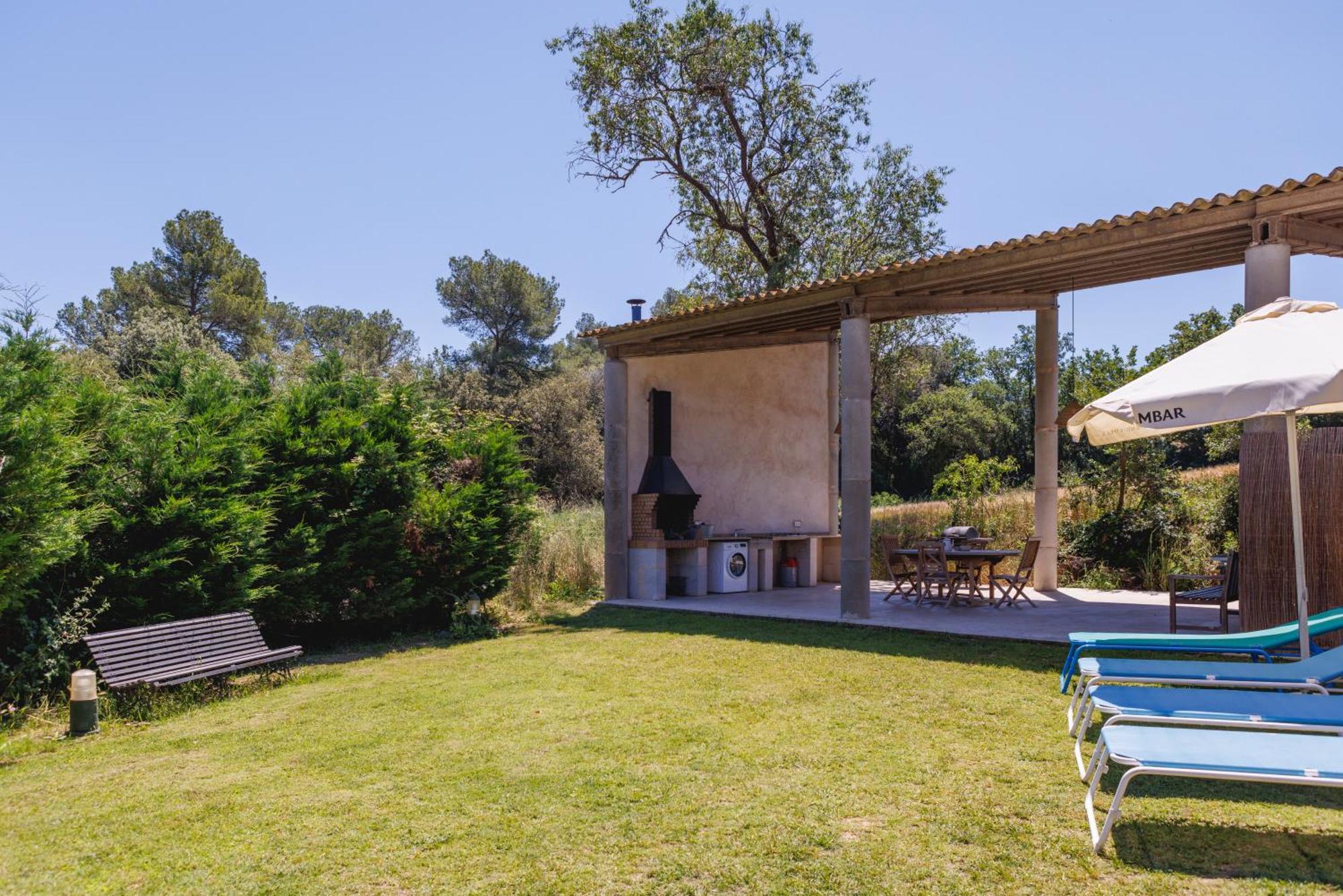 لا بيسبال Turisme Rural - Mas Vila - Monells المظهر الخارجي الصورة
