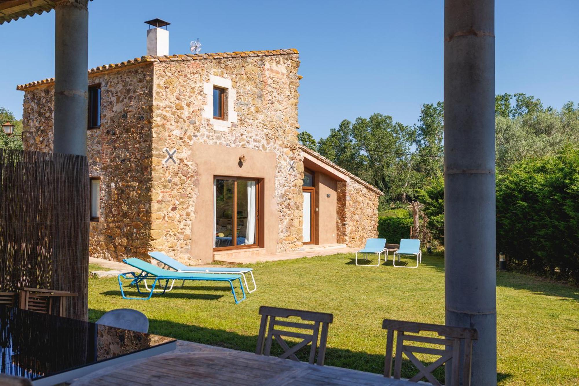 لا بيسبال Turisme Rural - Mas Vila - Monells المظهر الخارجي الصورة
