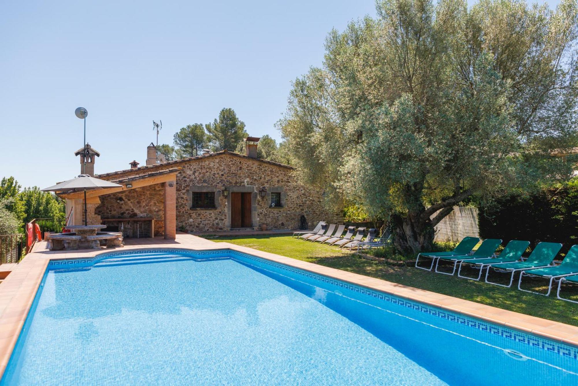 لا بيسبال Turisme Rural - Mas Vila - Monells المظهر الخارجي الصورة