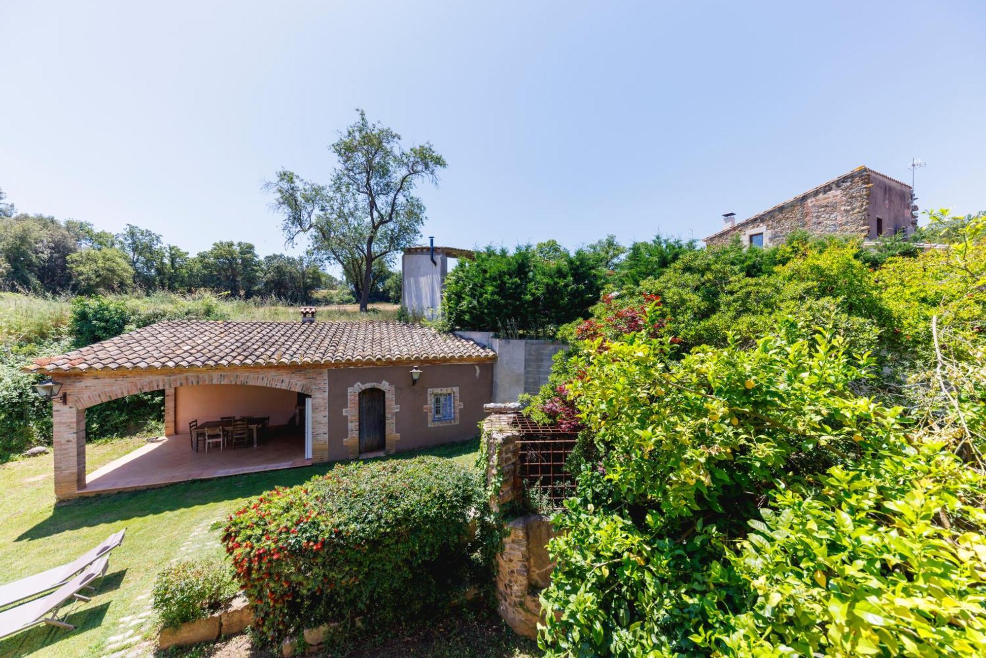لا بيسبال Turisme Rural - Mas Vila - Monells المظهر الخارجي الصورة