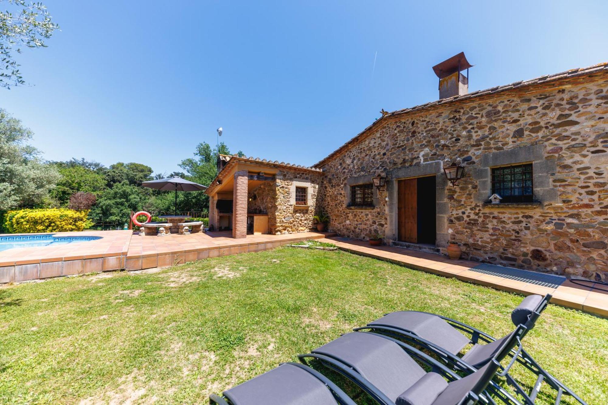 لا بيسبال Turisme Rural - Mas Vila - Monells المظهر الخارجي الصورة