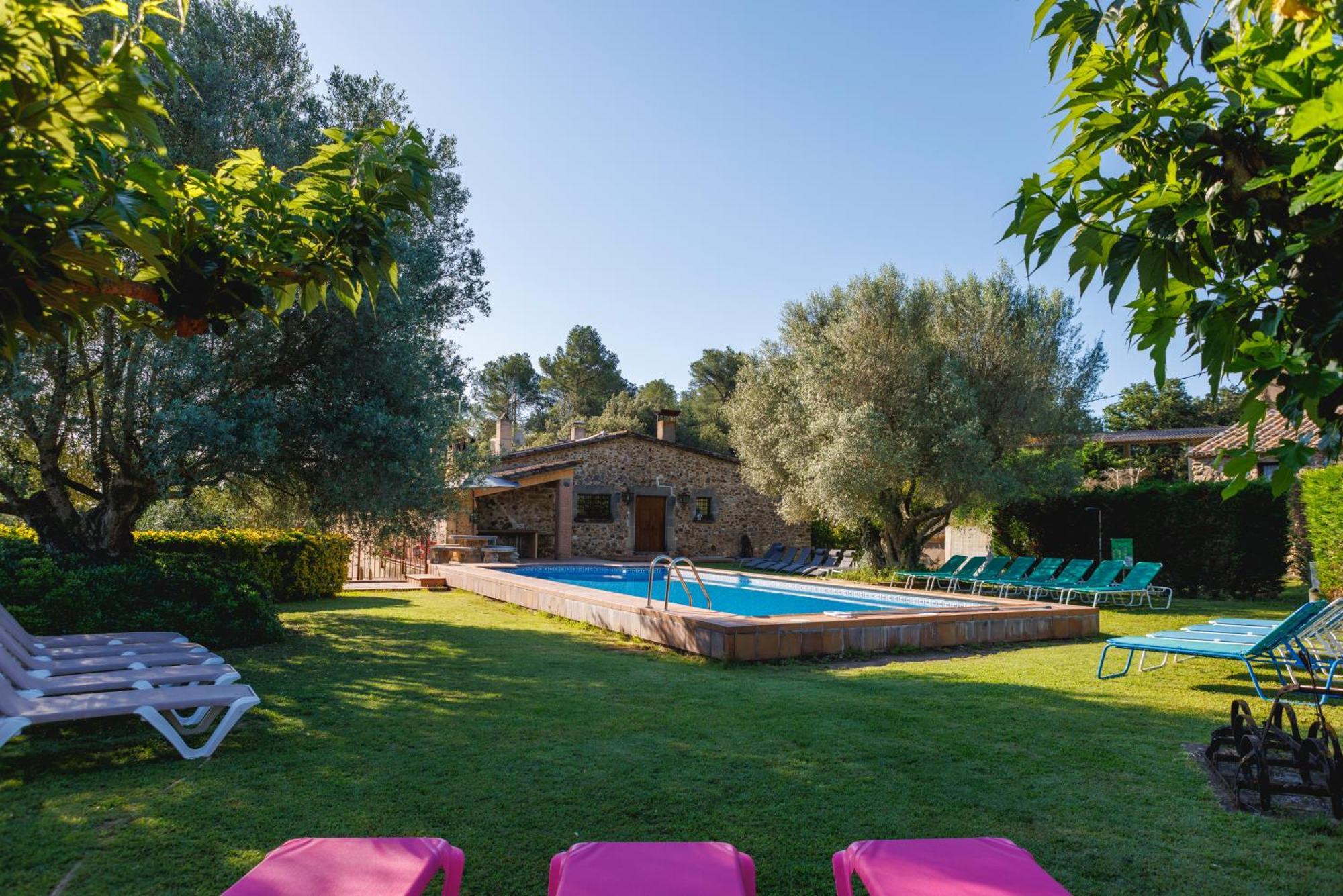 لا بيسبال Turisme Rural - Mas Vila - Monells المظهر الخارجي الصورة