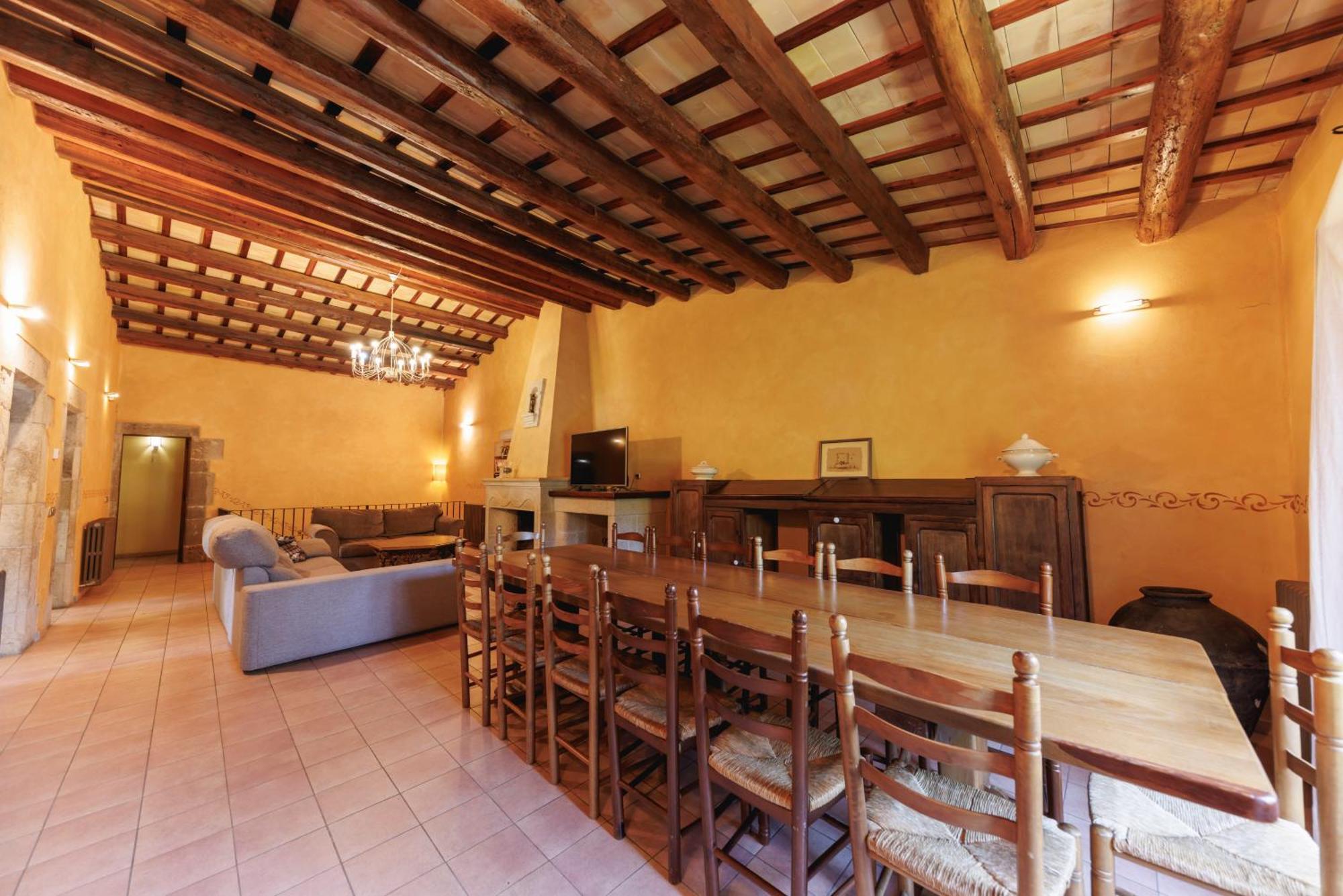 لا بيسبال Turisme Rural - Mas Vila - Monells المظهر الخارجي الصورة